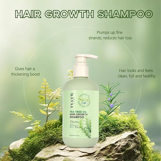 Tea Tree & Rosemary Hair thickener Shampoo