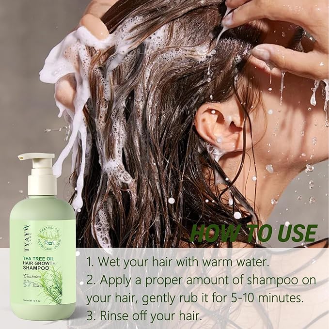 Tea Tree & Rosemary Hair thickener Shampoo