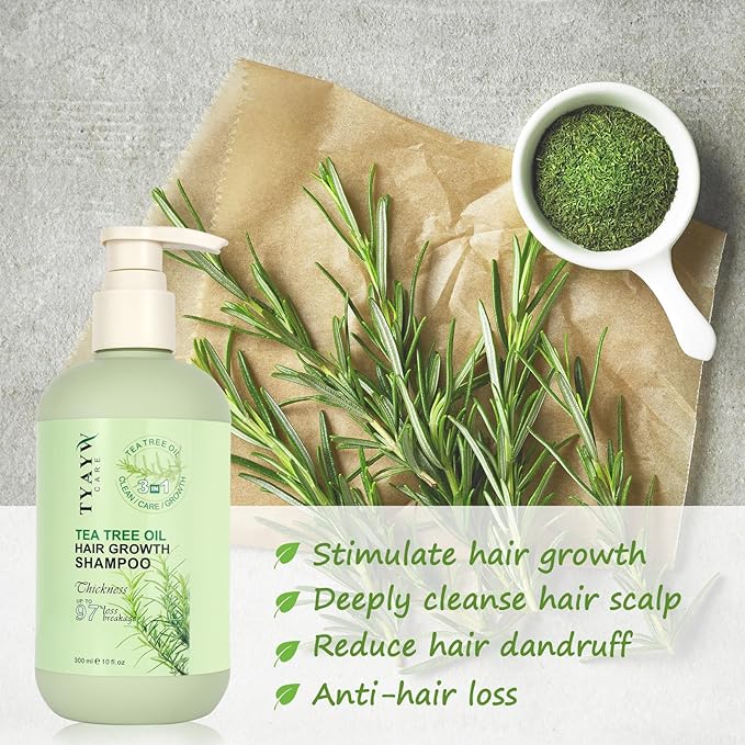 Tea Tree & Rosemary Hair thickener Shampoo